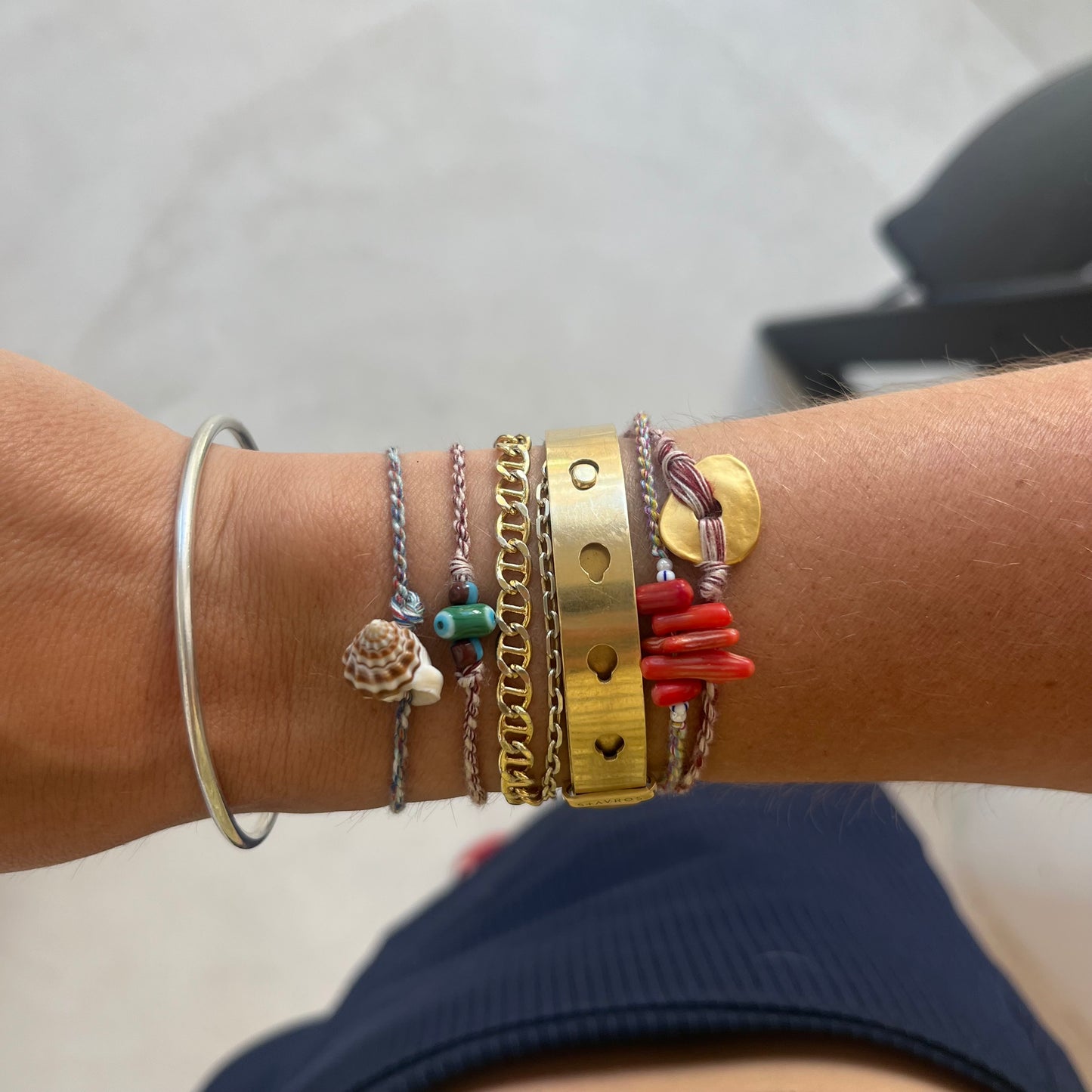 Shell bracelet