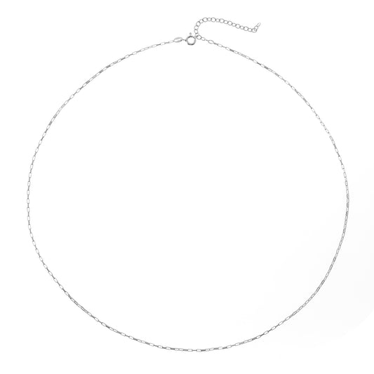 Chain necklace silver