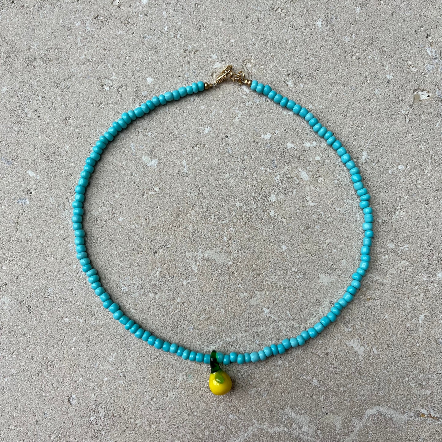 Lemon necklace
