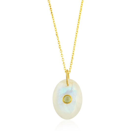 Moonstone necklace