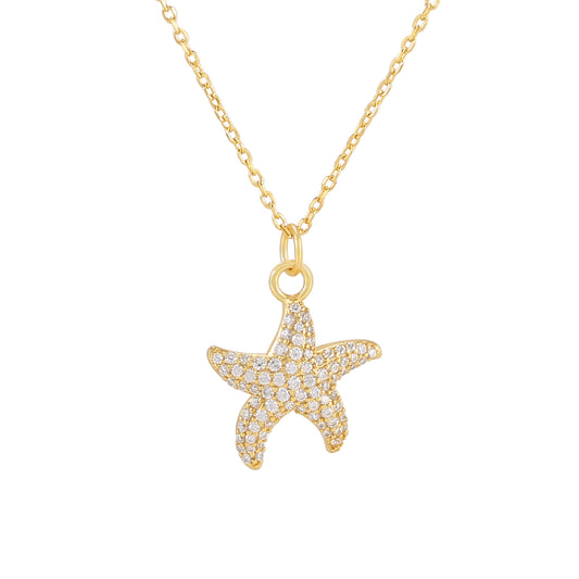 Starfish necklace