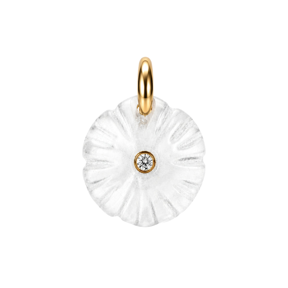 flower charm white