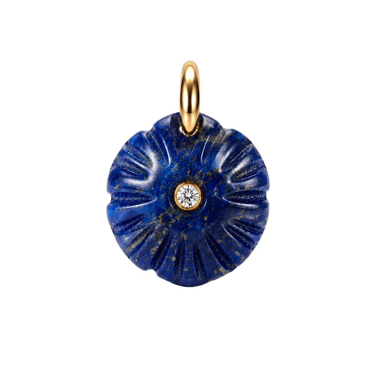 flower charm blue