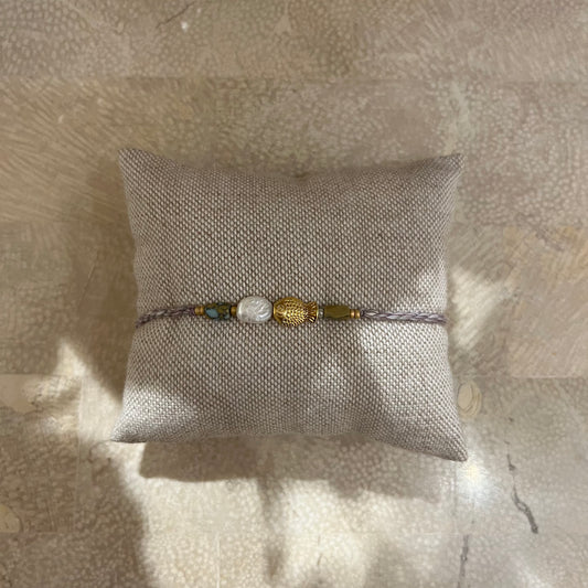 Fish pearl bracelet
