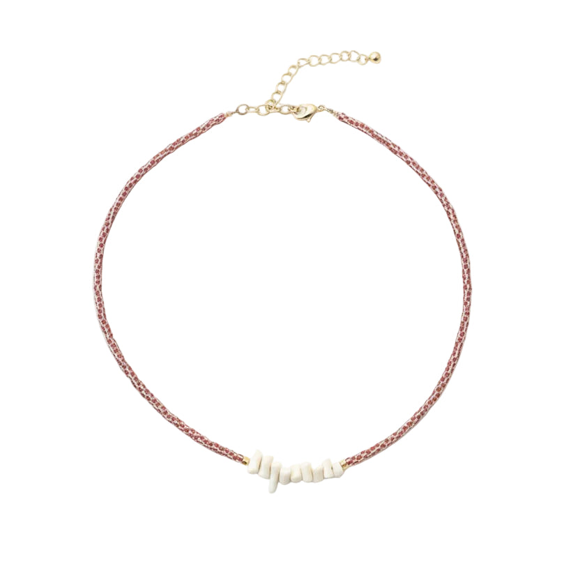 Miyuki surf necklace