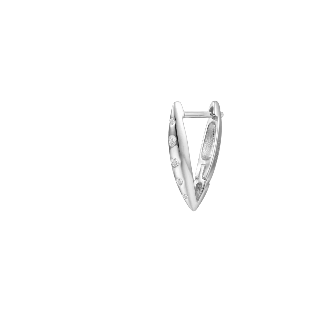 Triangle hoop silver (16 mm)