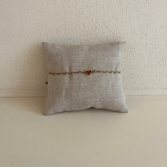 tiny heart bracelet