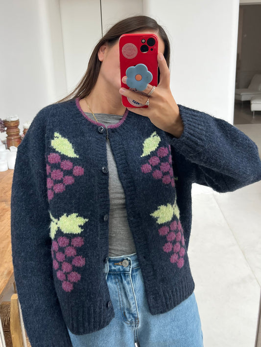 Grapes cardigan