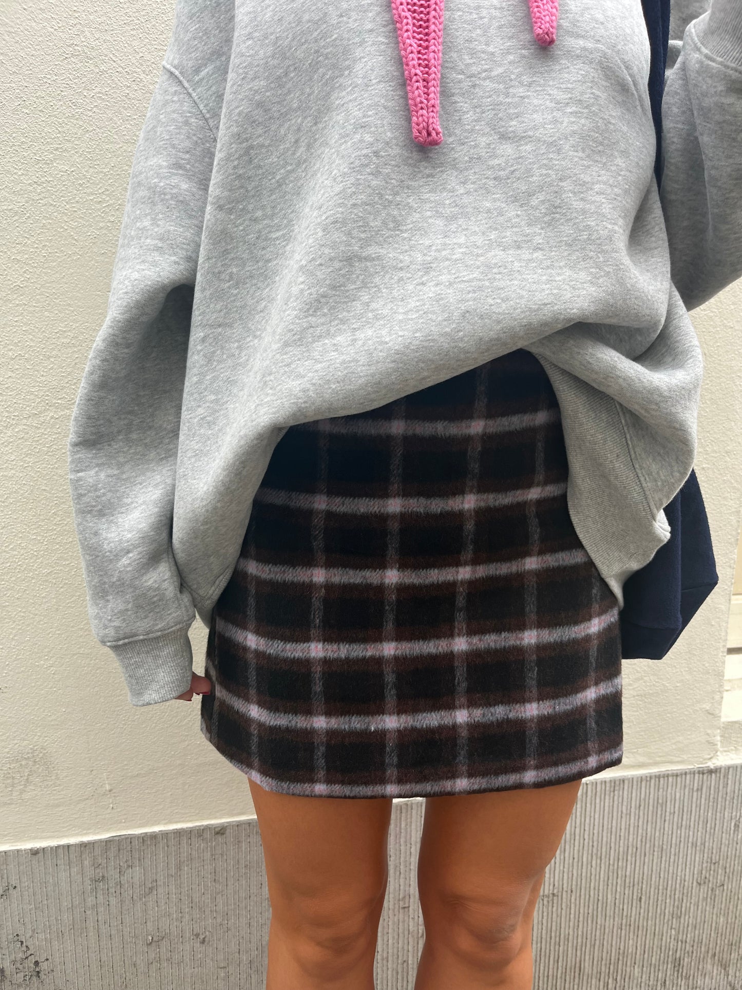 plaid skirt