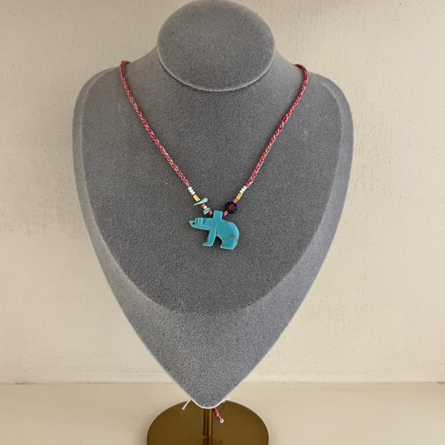 Bear necklace
