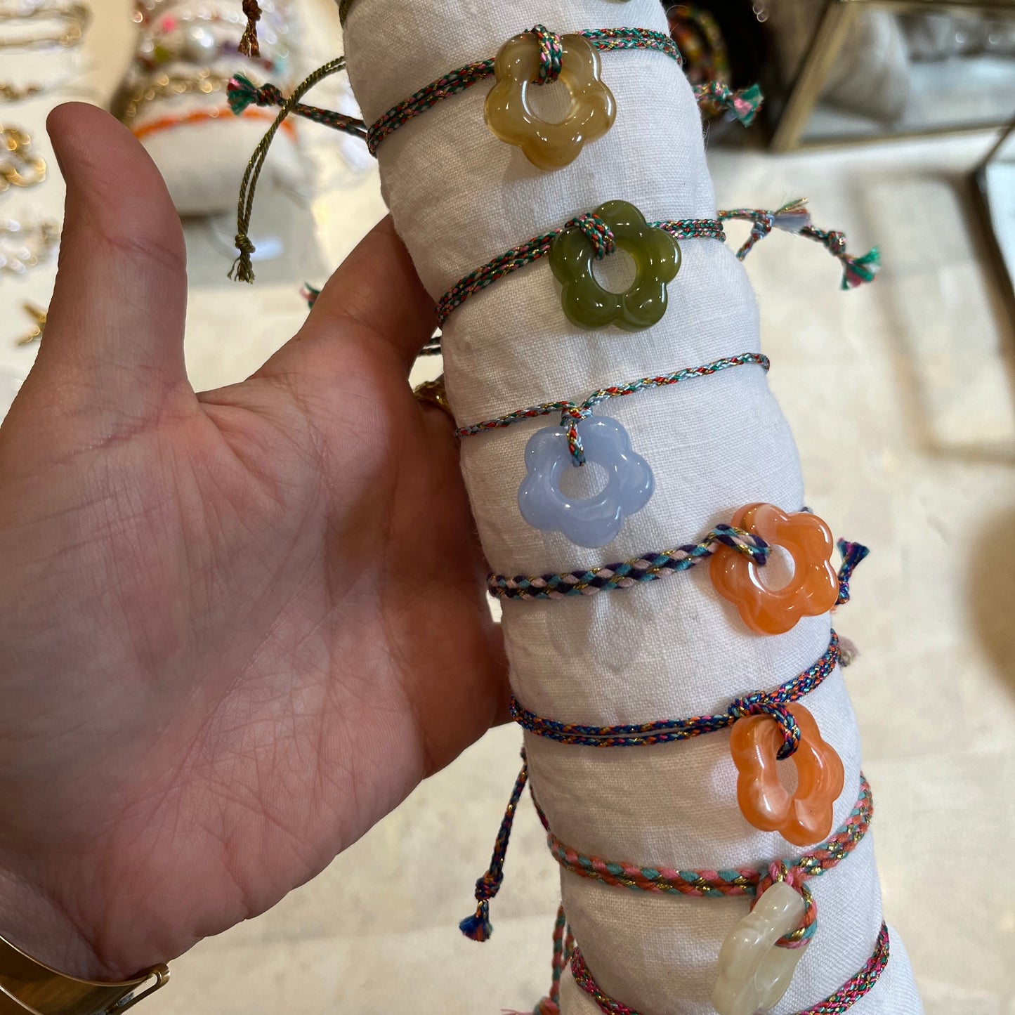 Just a flower bracelet