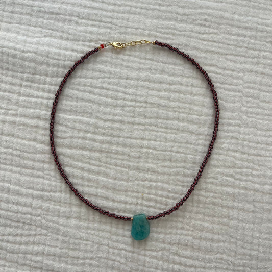 Stone necklace