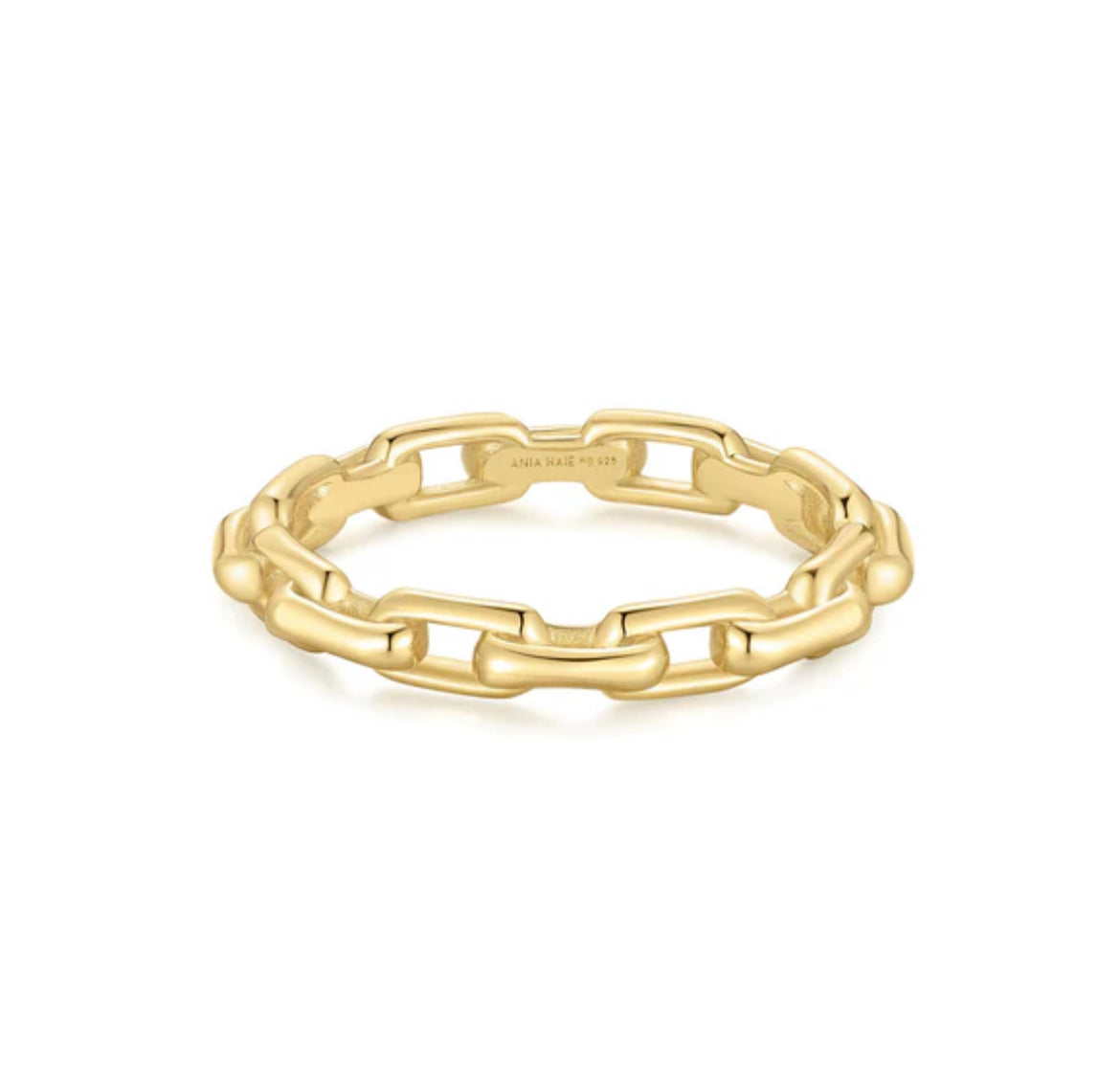 Chain ring gold