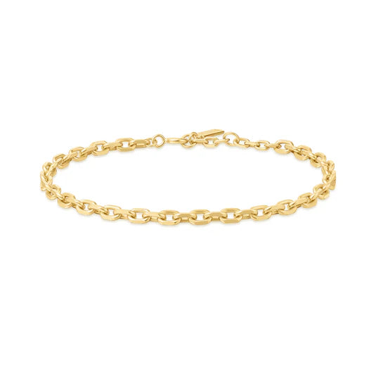 Medium chain bracelet gold