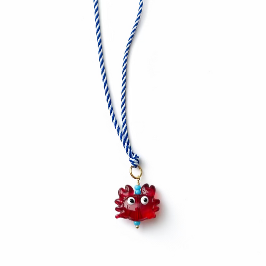 Crab necklace