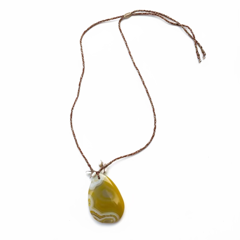 stone necklace
