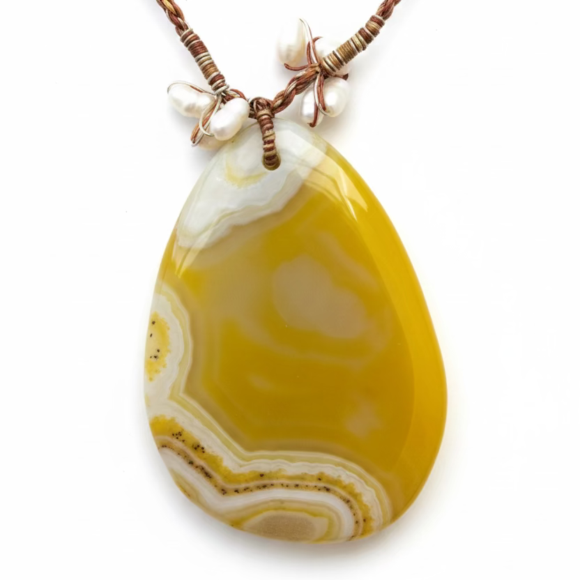 stone necklace