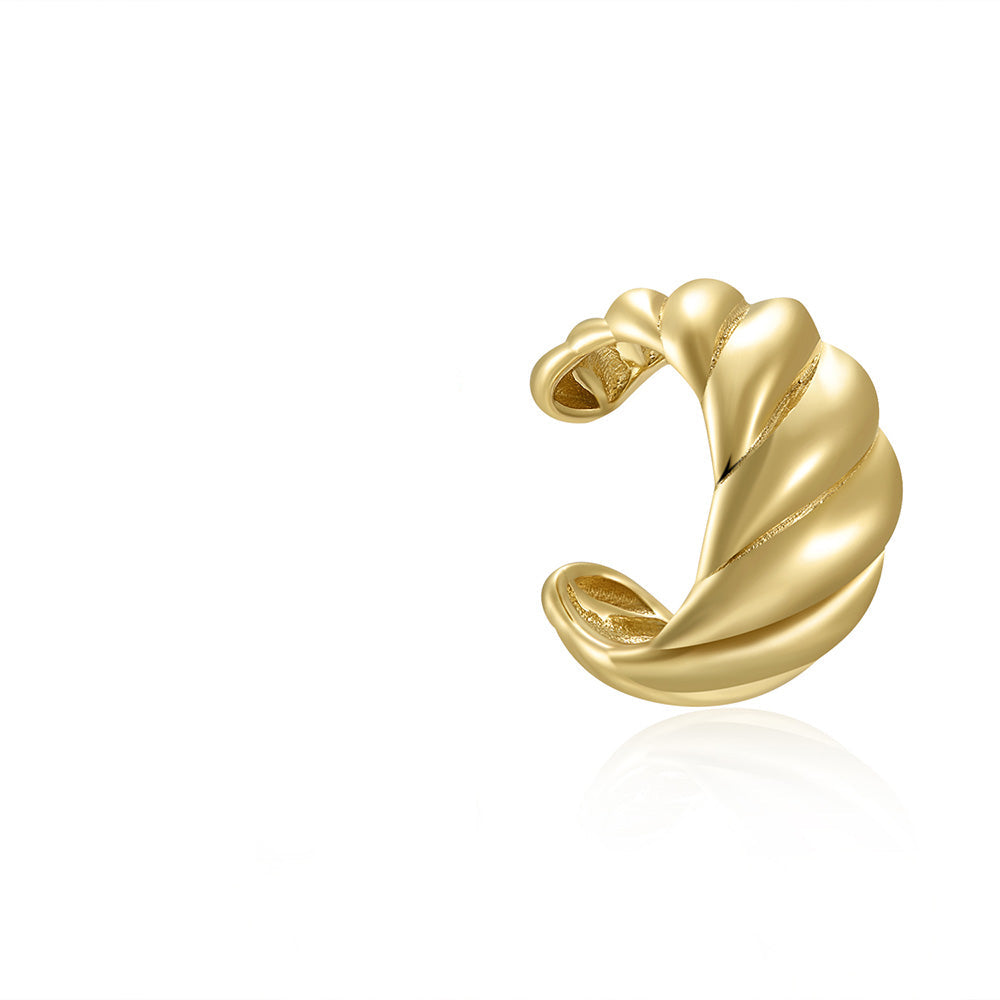 Croissant cuff gold