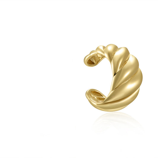 Croissant cuff gold