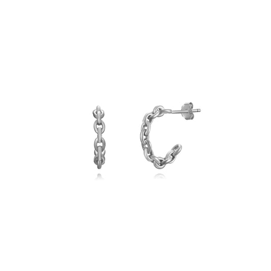 Link hoop silver (16 mm)