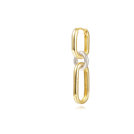 Duo link hoop