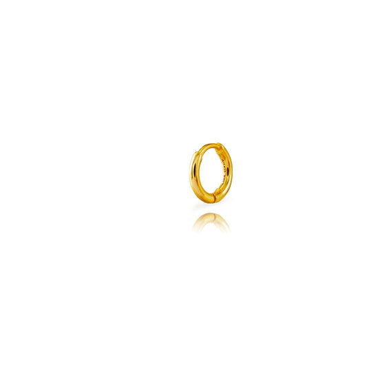Simple hoop gold (9 mm)