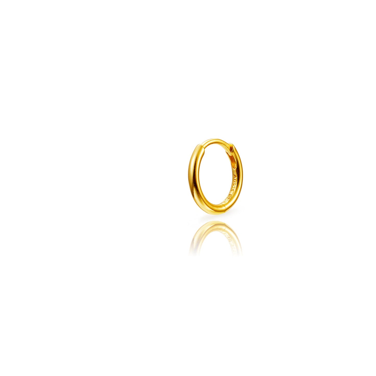Simple hoop gold (13 mm)