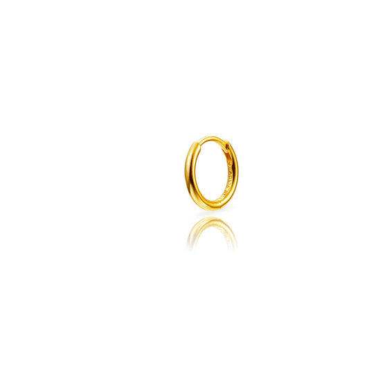 Simple hoop gold (13 mm)