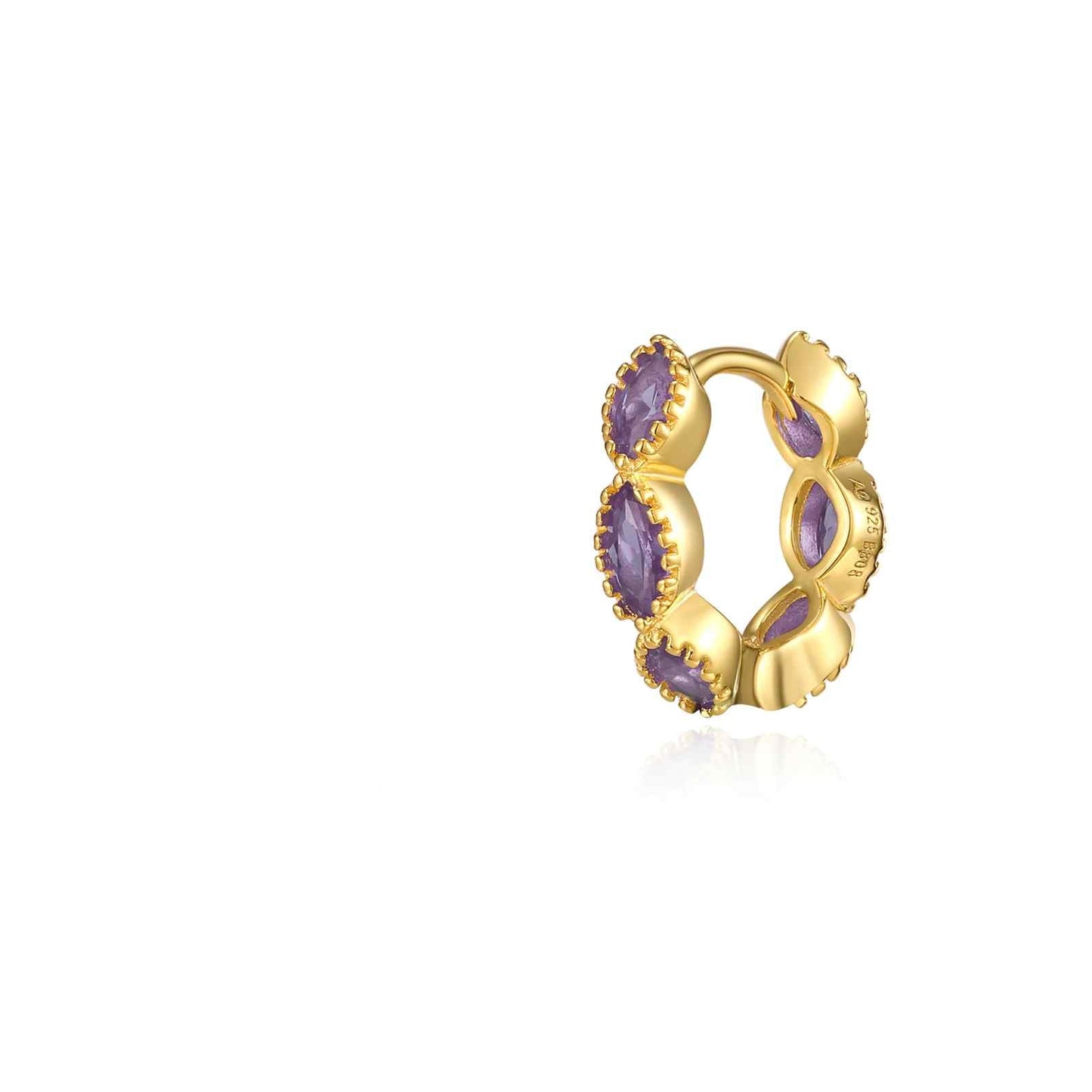 Zirconia hoop lila