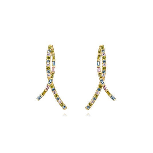 Multi Curve Earrings