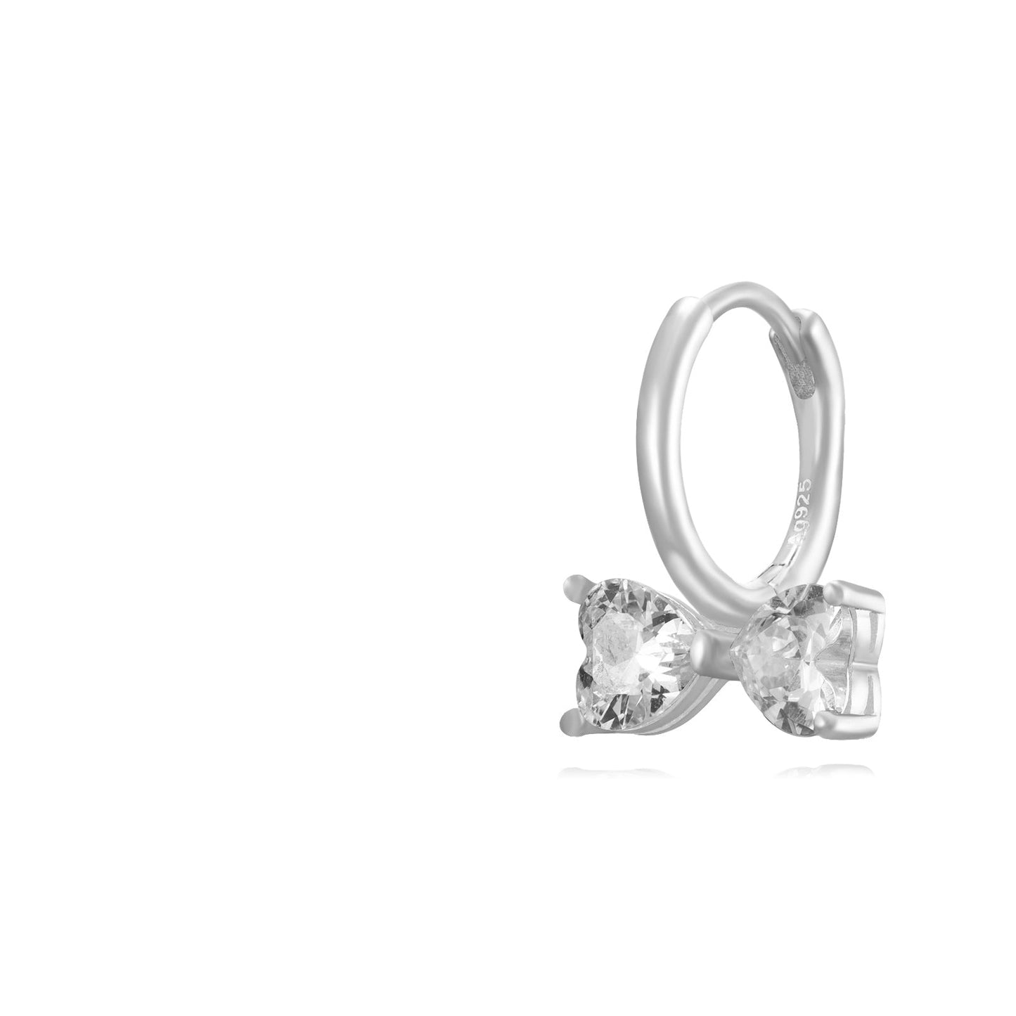 Bow hoop silver