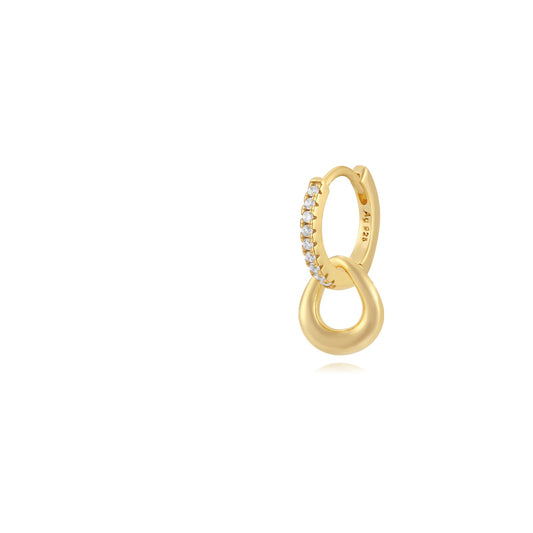 Double hoop gold