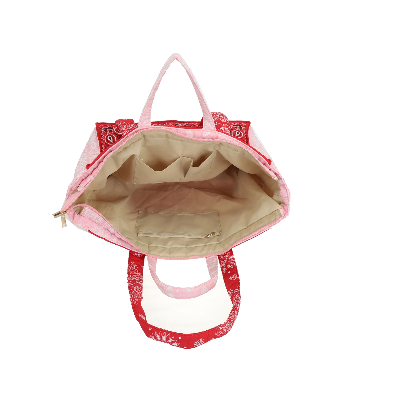 Bandana bag red