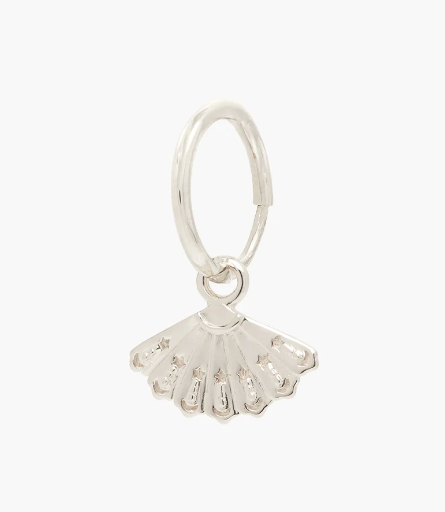 Rosario hoop silver