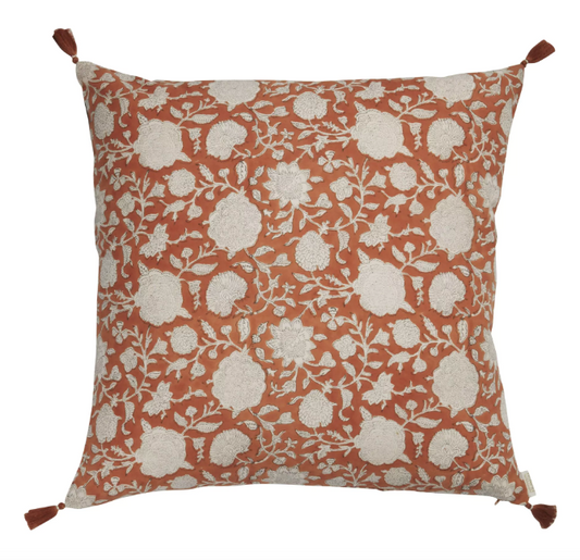 Terracotta cushion cover