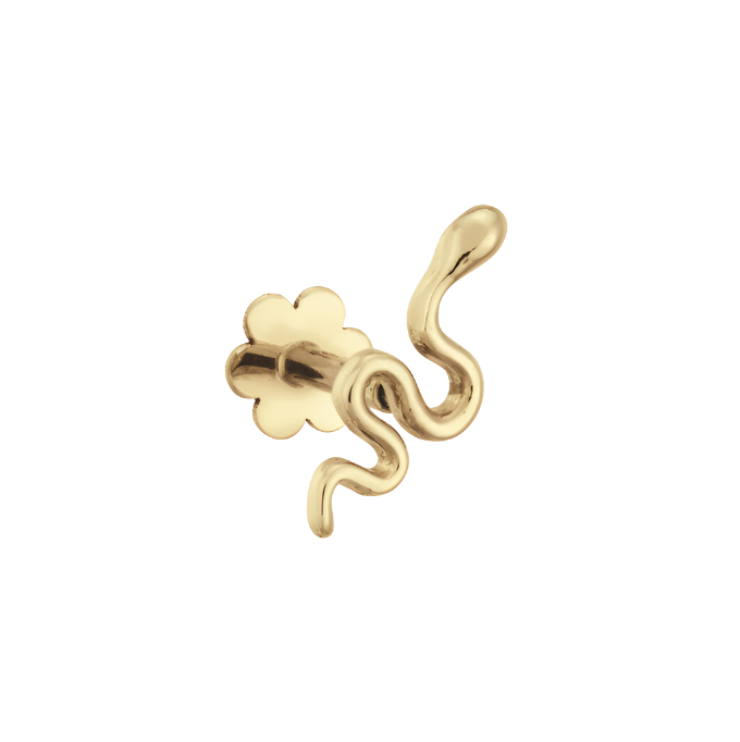 Snake piercing