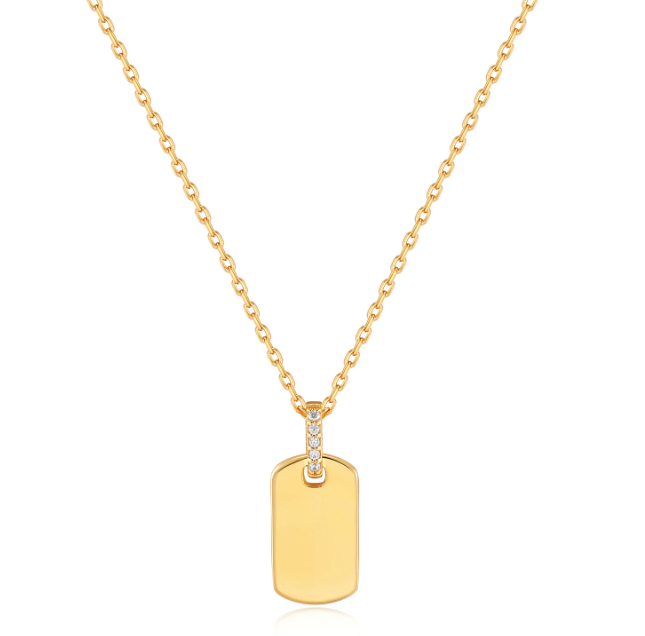 Tag necklace