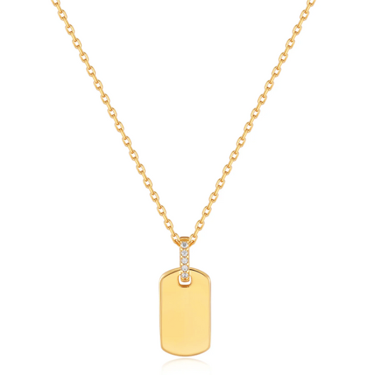 Tag necklace