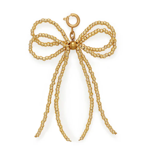 Bow charm gold