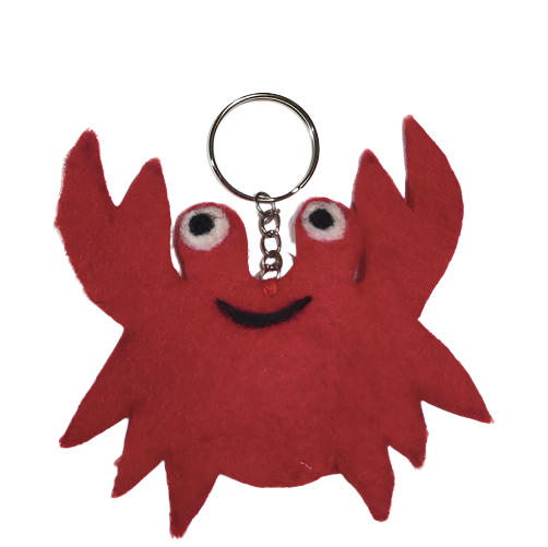 Crab key chain