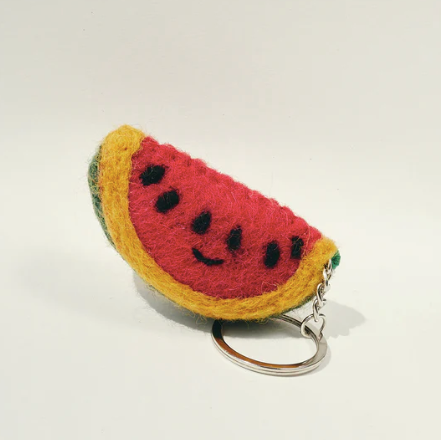 Watermelon key chain
