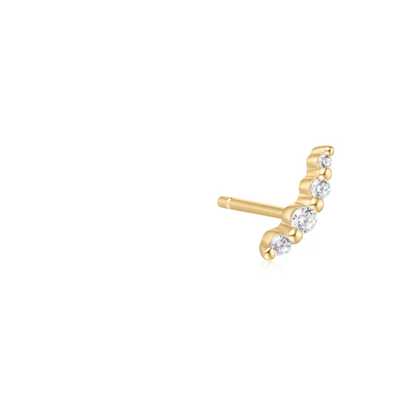 Bezel stud gold