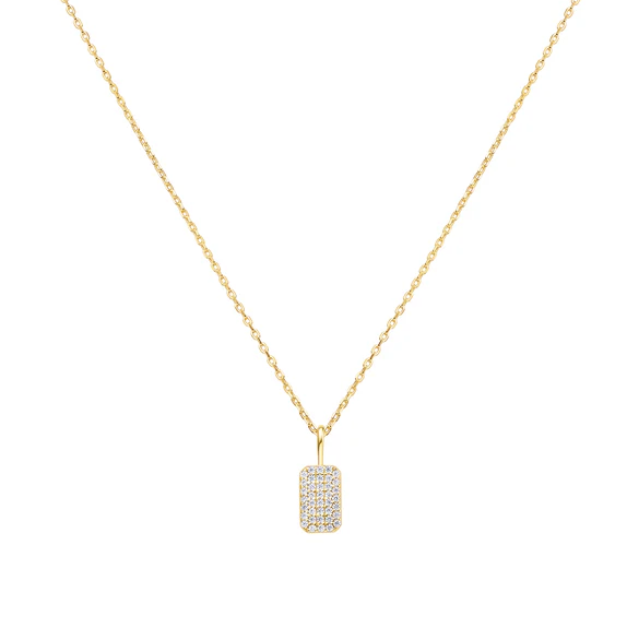 Pavé necklace