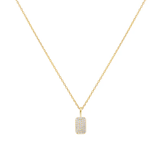 Pavé necklace