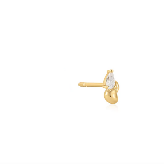 Twisted stud gold