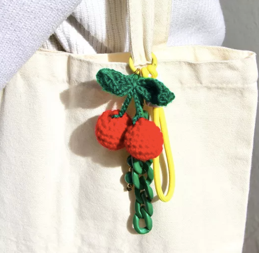 Cherry key chain