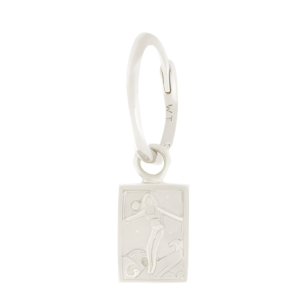 Surf hoop silver