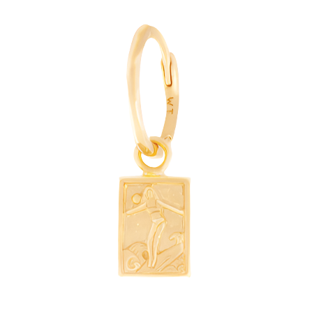 Surf hoop gold