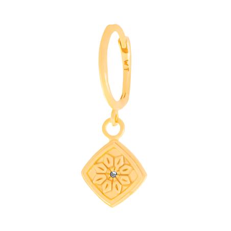 Azulejo hoop gold