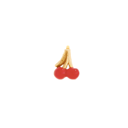Cherry stud gold